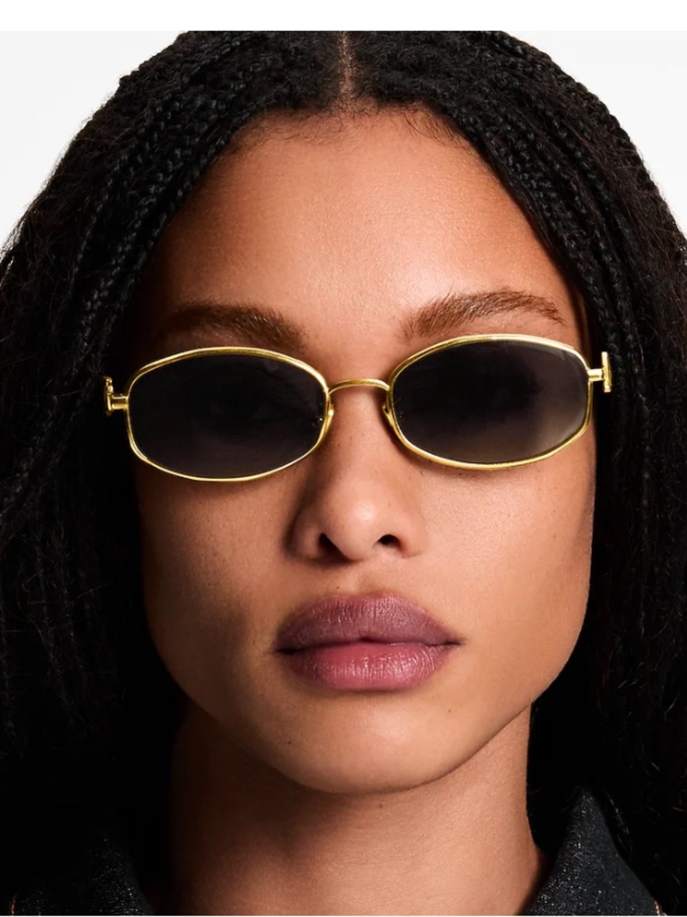 Louis Vuitton Lv script metal round sunglasses - Picture 4 of 4